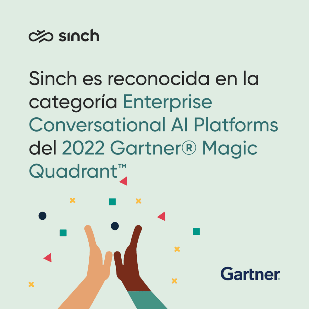 Sinch Fue Incluida En El 2022 Gartner Magic Quadrant Como Enterprise Conversational Ai Platform 1636