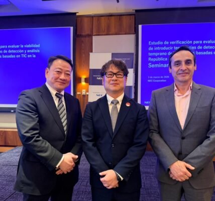 NEC prueba en Colombia su sistema de alerta temprana de terremotos, la tecnología japonesa llega a Latinoamérica