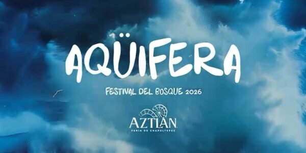 Aqüifera lleva una experiencia inmersiva sobre el origen del agua a Aztlán Feria de Chapultepec