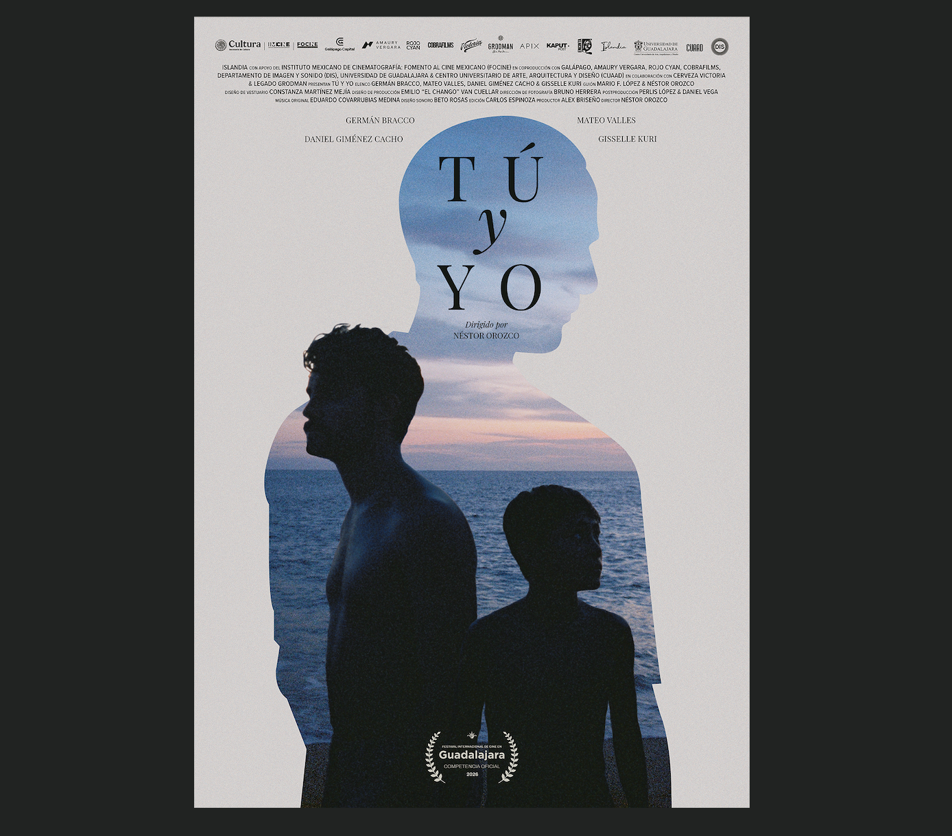 Tú y Yo, corto con Germán Bracco, explora la ausencia paterna en el FICG 41