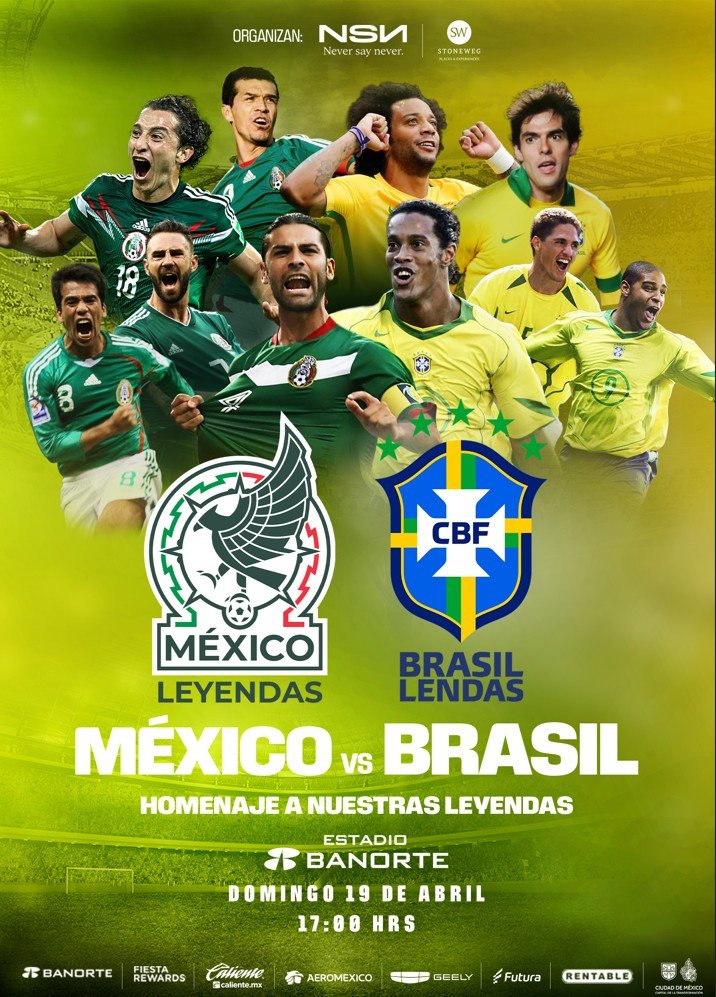 Geely será el auto oficial del Partido de Leyendas México vs. Brasil en el Azteca