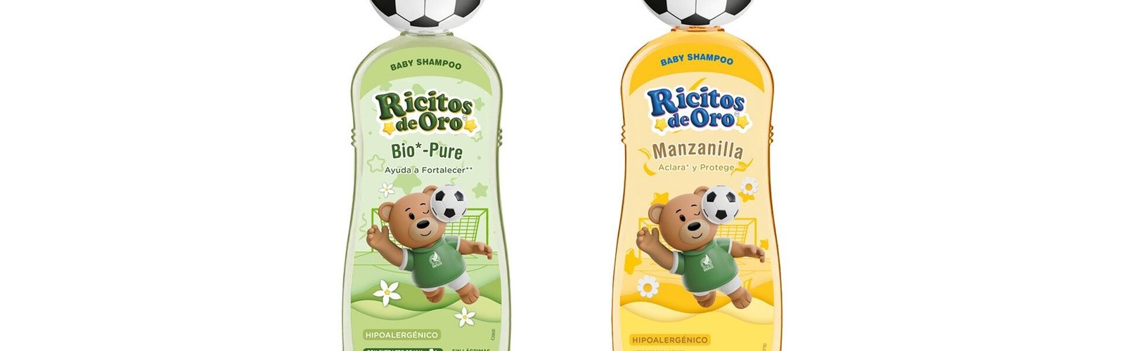 Ricitos de Oro lanza shampoo con balón y realidad aumentada para celebrar a la Selección Mexicana