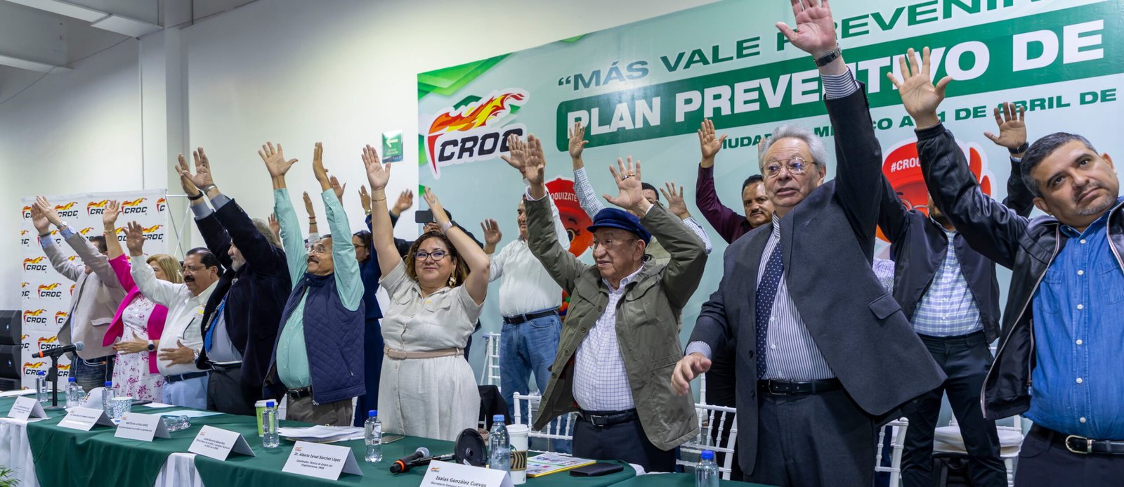 CROC presenta su plan preventivo de la salud con enfoque en bienestar laboral