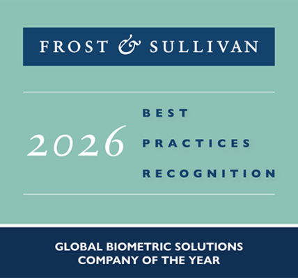 NEC es reconocida como empresa del año en soluciones biométricas globales por Frost & Sullivan
