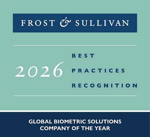 NEC es reconocida como empresa del año en soluciones biométricas globales por Frost & Sullivan