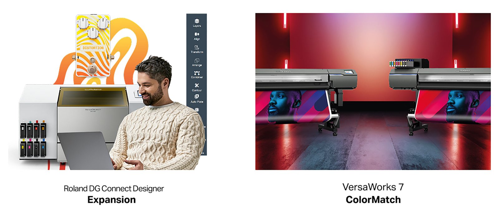 Roland DG apuesta por IA y nube en la impresión digital con ColorMatch y Connect Designer