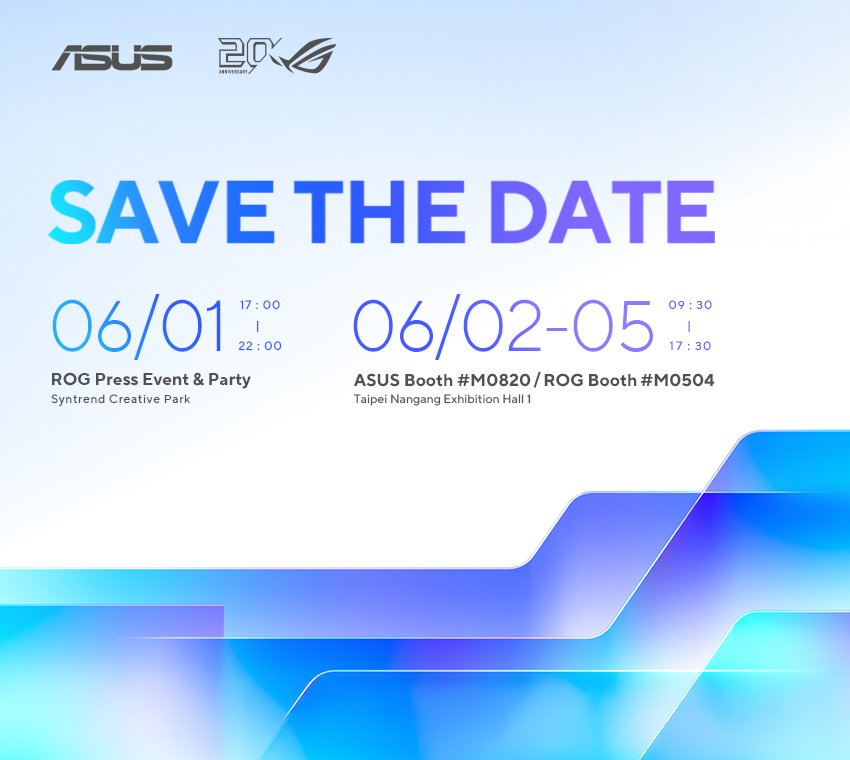 Asus y Republic of Gamers llevan IA de última generación y 20 años de legado gamer a Computex 2026