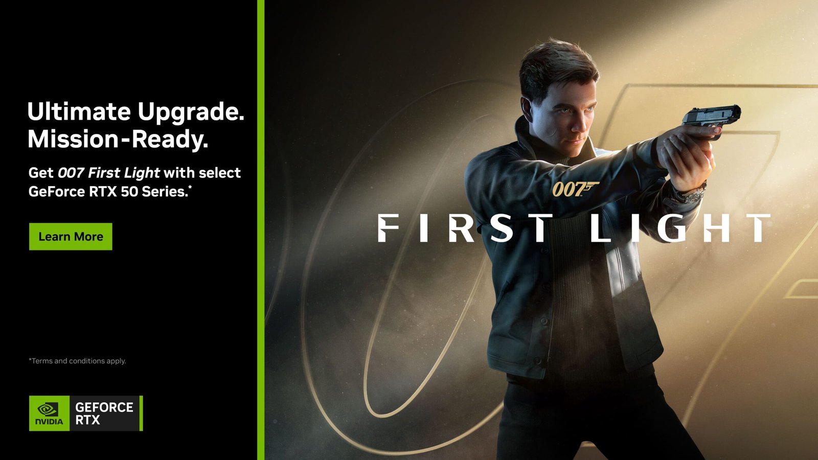 NVIDIA lanza DLSS en Forza Horizon 6, Directive 8020 y más juegos, además del bundle de 007 First Light de la serie GeForce RTX Serie 50 y el Driver GeForce Game Ready