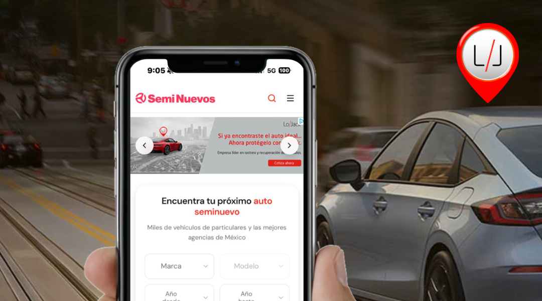 LoJack y Seminuevos.com anuncian colaboración para mayor seguridad en compra de seminuevos