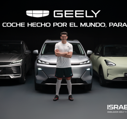 Geely presenta a Israel Reyes como nuevo embajador de marca
