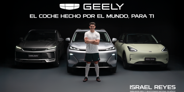 Geely presenta a Israel Reyes como nuevo embajador de marca