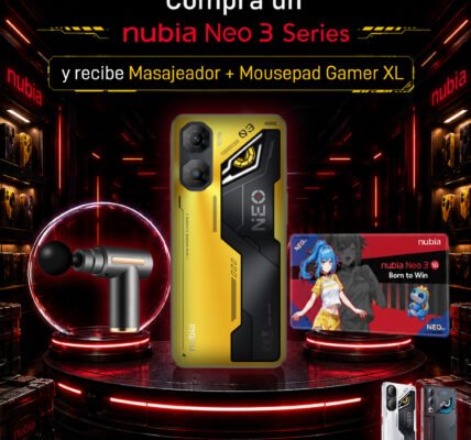 Nubia lanza promoción de la serie Neo 3 en México