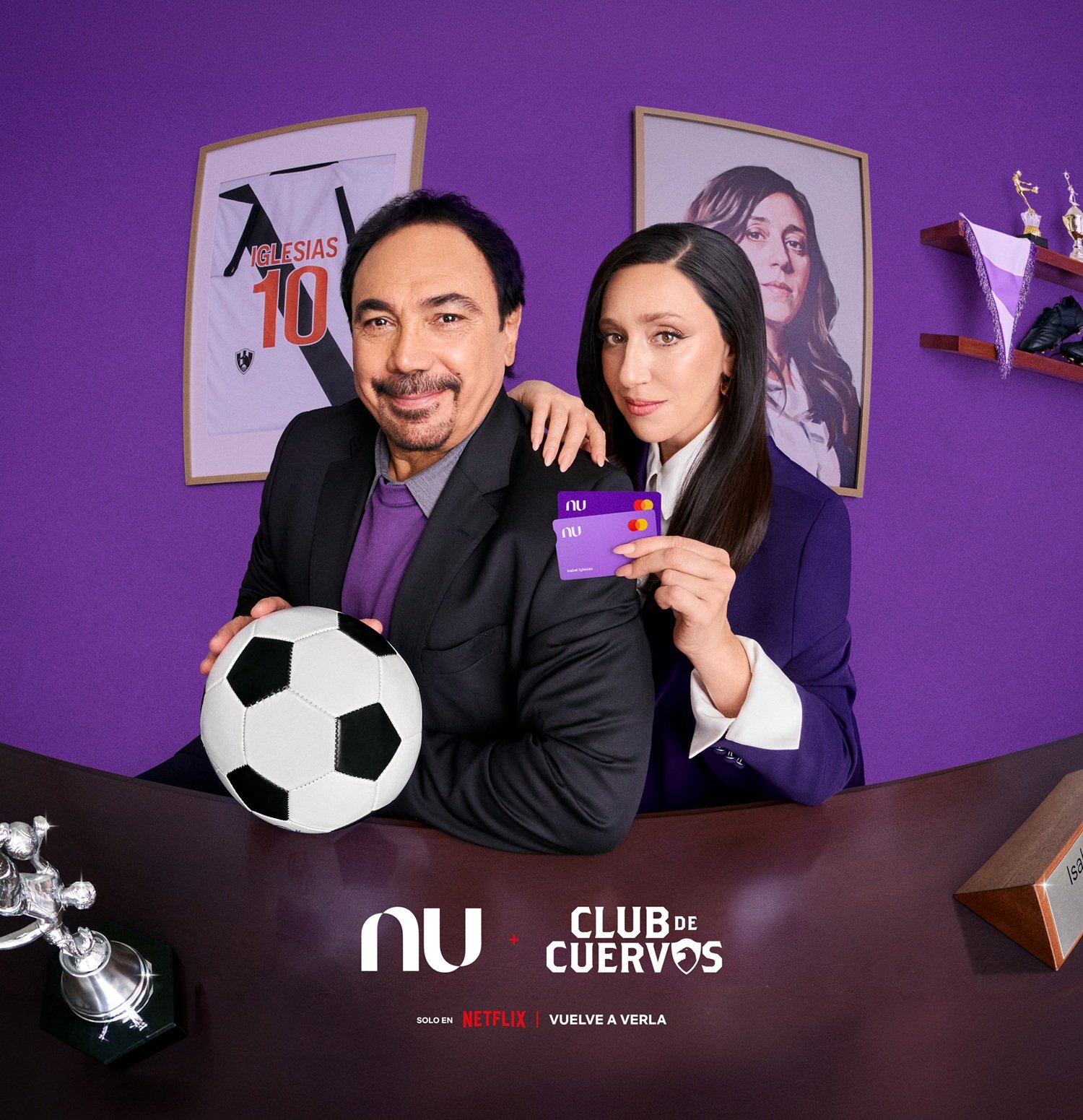 Nu México presenta “Club sin peros”: Mariana Treviño y Hugo Sánchez se unen para desbloquear la pasión futbolera de los fans mexicanos
