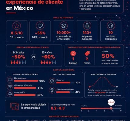 Radiografía del estado de madurez de la experiencia de cliente en México