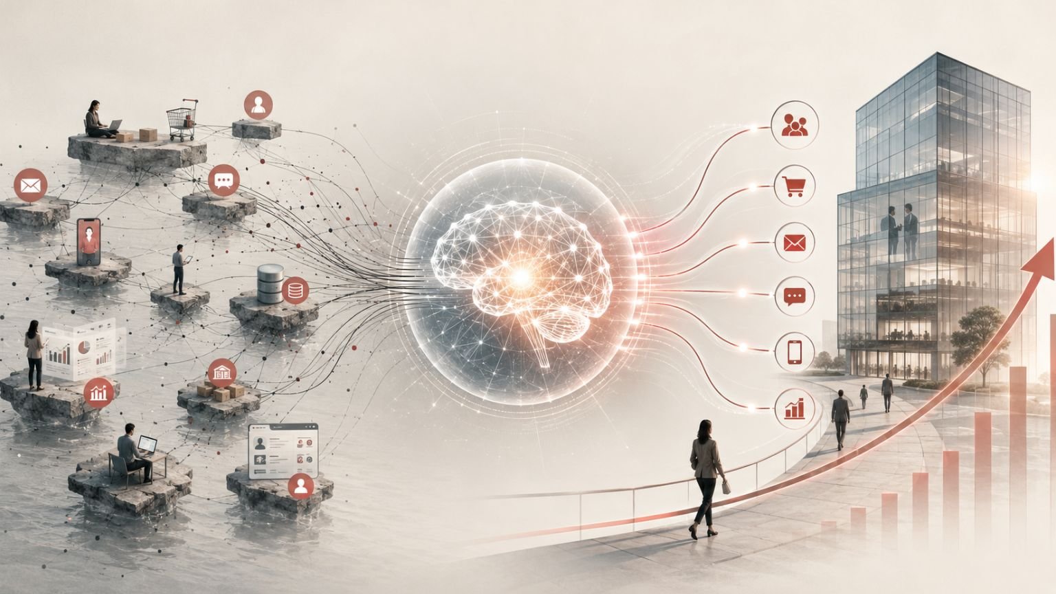 Transformación digital 4.0: la nueva competencia empresaria se juega en los datos, la IA y la experiencia del cliente