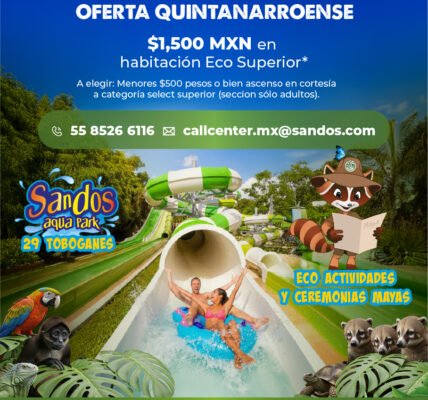 Sandos Hotels & Resorts lanza ofertas exclusivas para residentes de Quintana Roo en Riviera Maya y Cancún