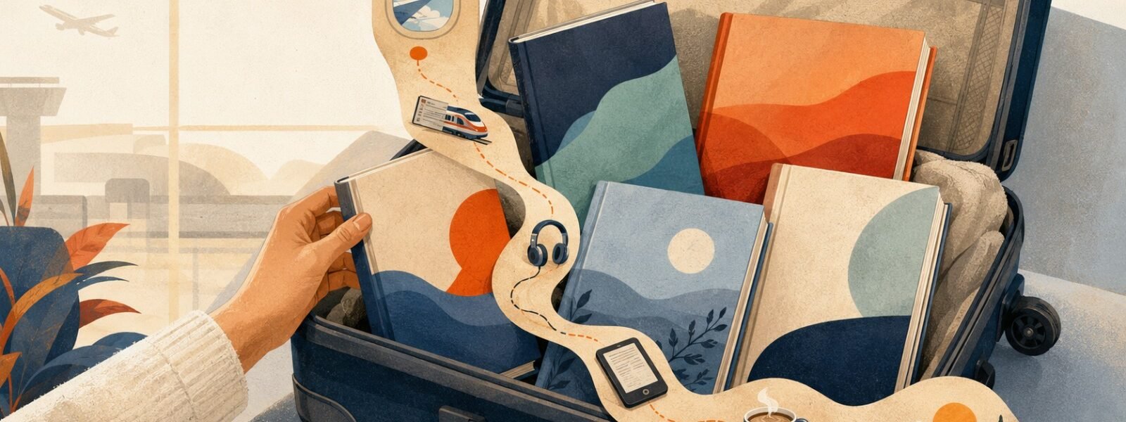 ¿Qué libro llevarías de viaje? Estos son los cinco títulos que más acompañan a los viajeros en 2026