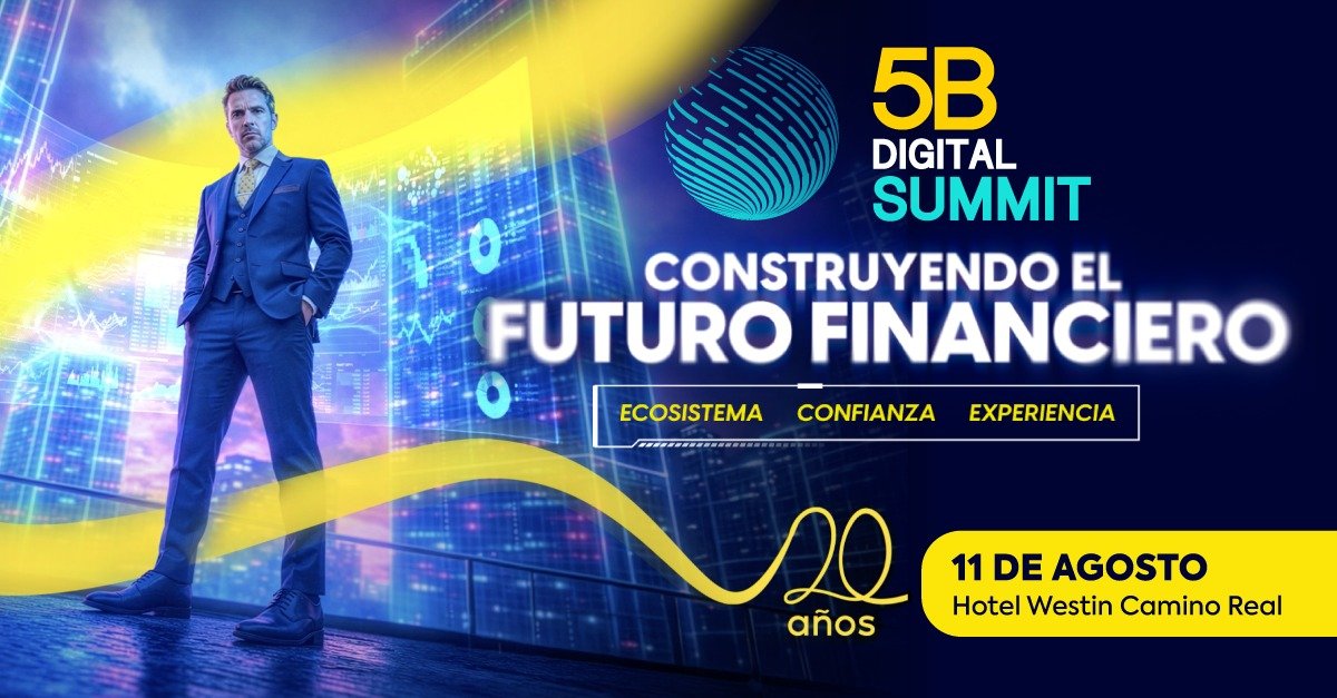 Auriga llevará su visión sobre el futuro de la banca al 5B Digital Summit 2026