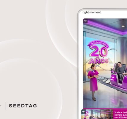 Volaris y Seedtag presentan el caso de éxito de su campaña por el 20° aniversario