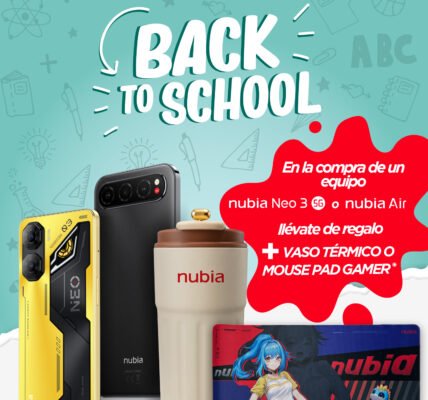 Back to school con nubia: tecnología y promociones para el regreso a clases