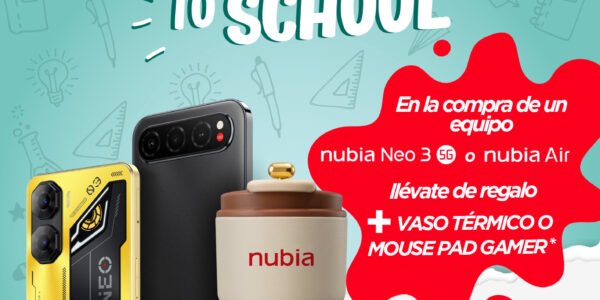 Back to school con nubia: tecnología y promociones para el regreso a clases