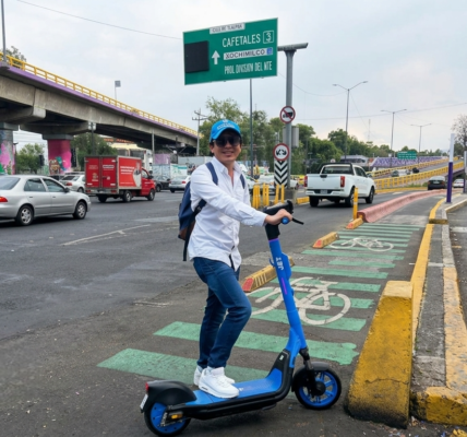 JET continúa la circulación de sus scooters eléctricos en la Ciudad de México