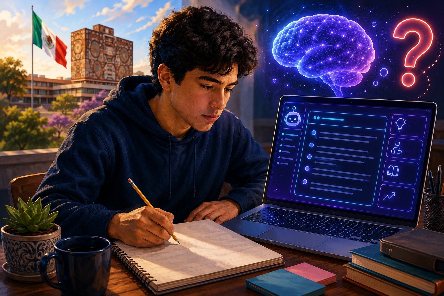 Tareas perfectas, aprendizaje incierto: el nuevo reto de la IA en las aulas mexicanas