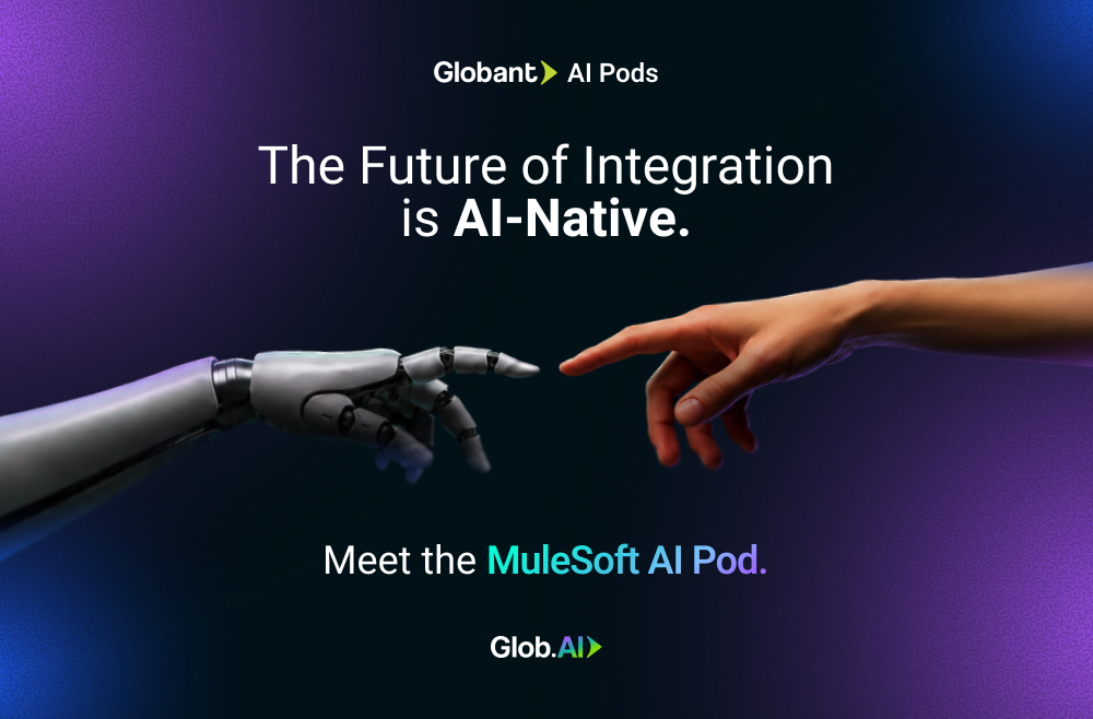 Globant presenta un AI Pod especializado en MuleSoft para acelerar la integración y escalar la IA agéntica junto a Salesforce