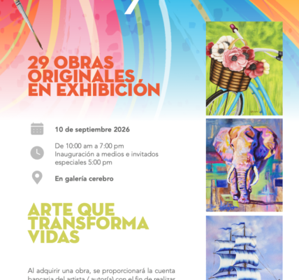 Trascender: una expo con causa que presenta Clínica Cerebro en Galería Cerebro