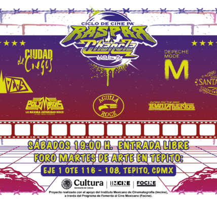 Cinema Tepito presenta Pa' raspar la chancla vol. 2: de la pantalla a la pista