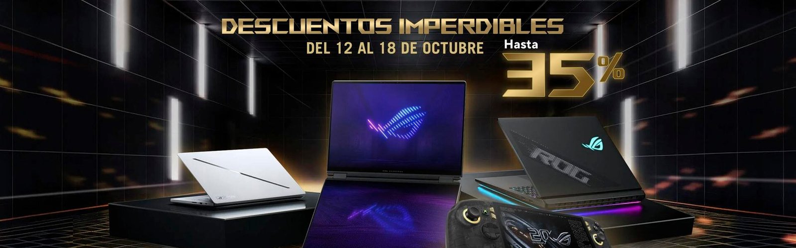 ASUS Week 2026: descuentos de más de 30% en laptops del 12 al 18 de octubre