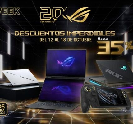 ASUS Week 2026: descuentos de más de 30% en laptops del 12 al 18 de octubre