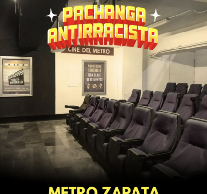 La Pachanga Antirracista continúa su recorrido por la CDMX hasta el 22 de octubre