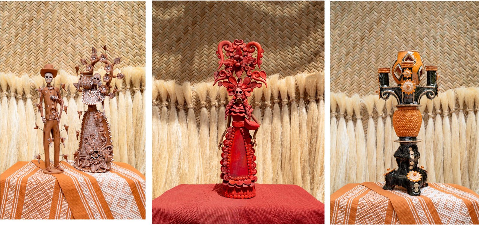 Huakal y Adán Cárabes presentan un altar contemporáneo para honrar a los creadores artesanos
