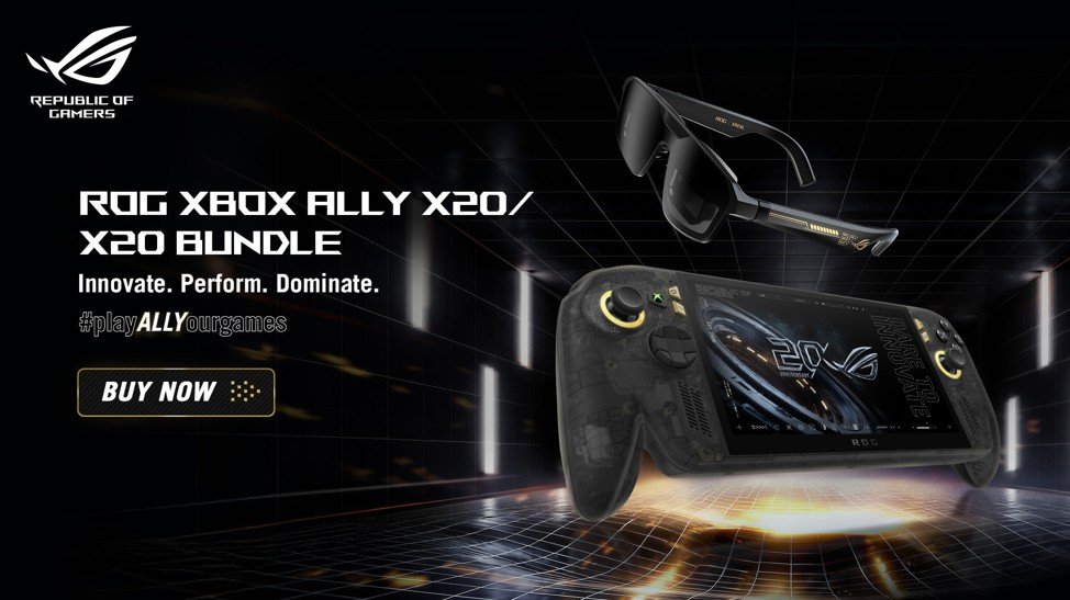 ASUS ROG anuncia el lanzamiento de la ROG XBOX Ally X20 en México
