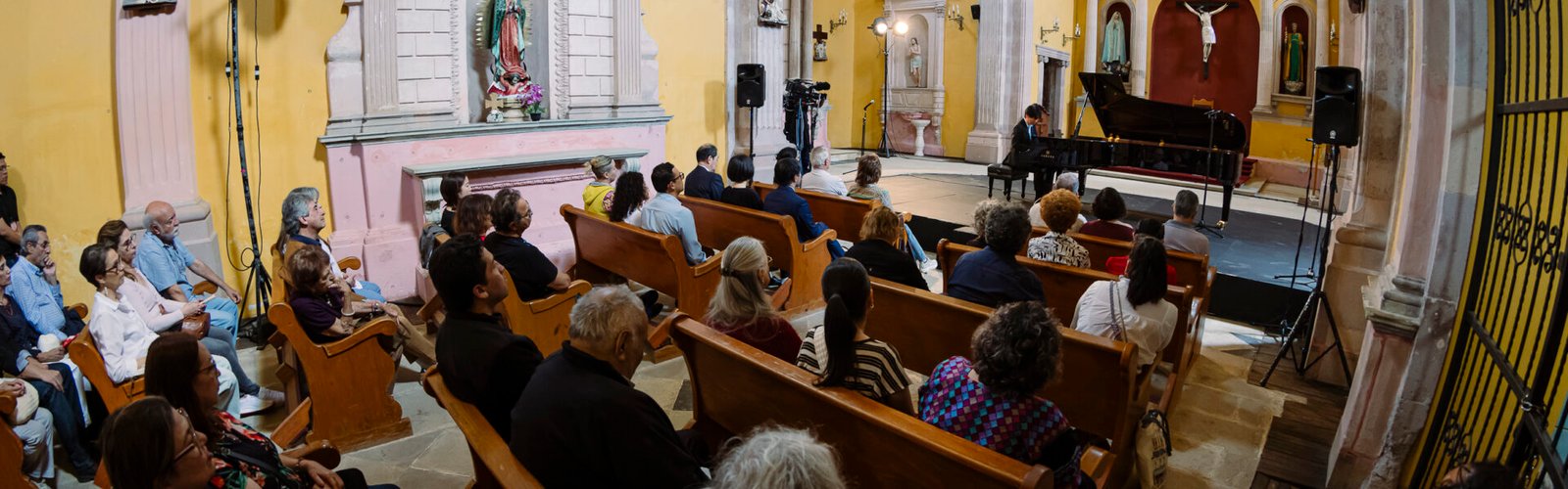 Luz y naturaleza dialogan en el recital de Kotaro Fukama, Viaje sobre agua, en el 54 FIC