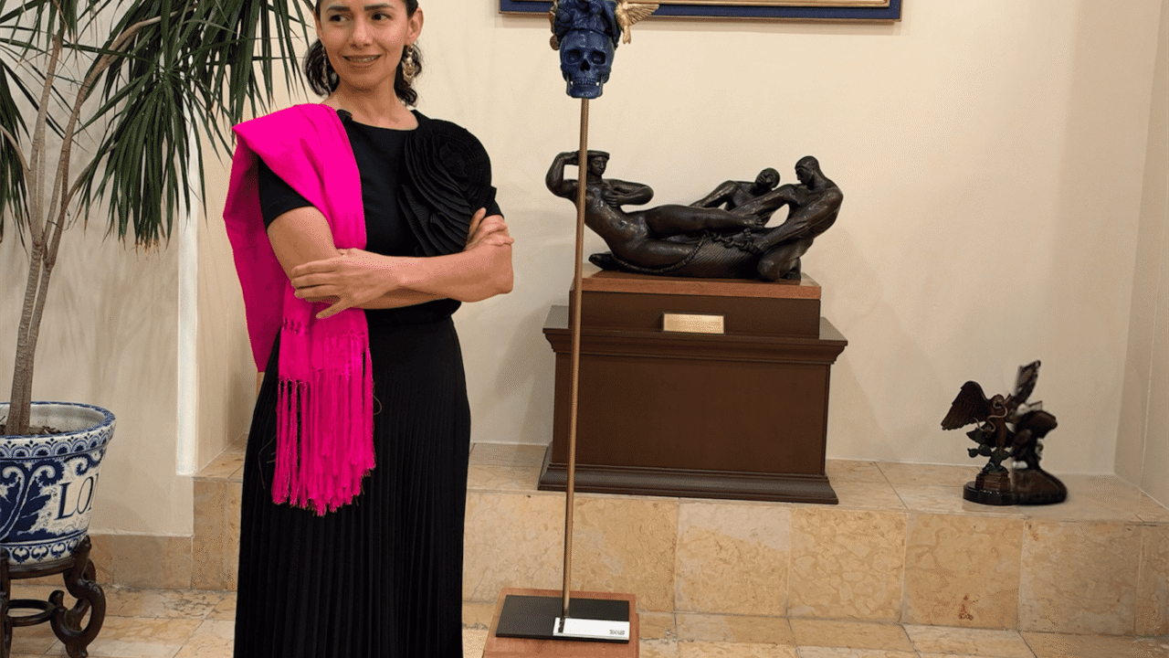 Perla Arroyo presenta 'Calavera Mexicana' en la Noche de Museos de la Fundación Miguel Alemán
