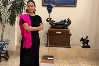 Perla Arroyo presenta 'Calavera Mexicana' en la Noche de Museos de la Fundación Miguel Alemán